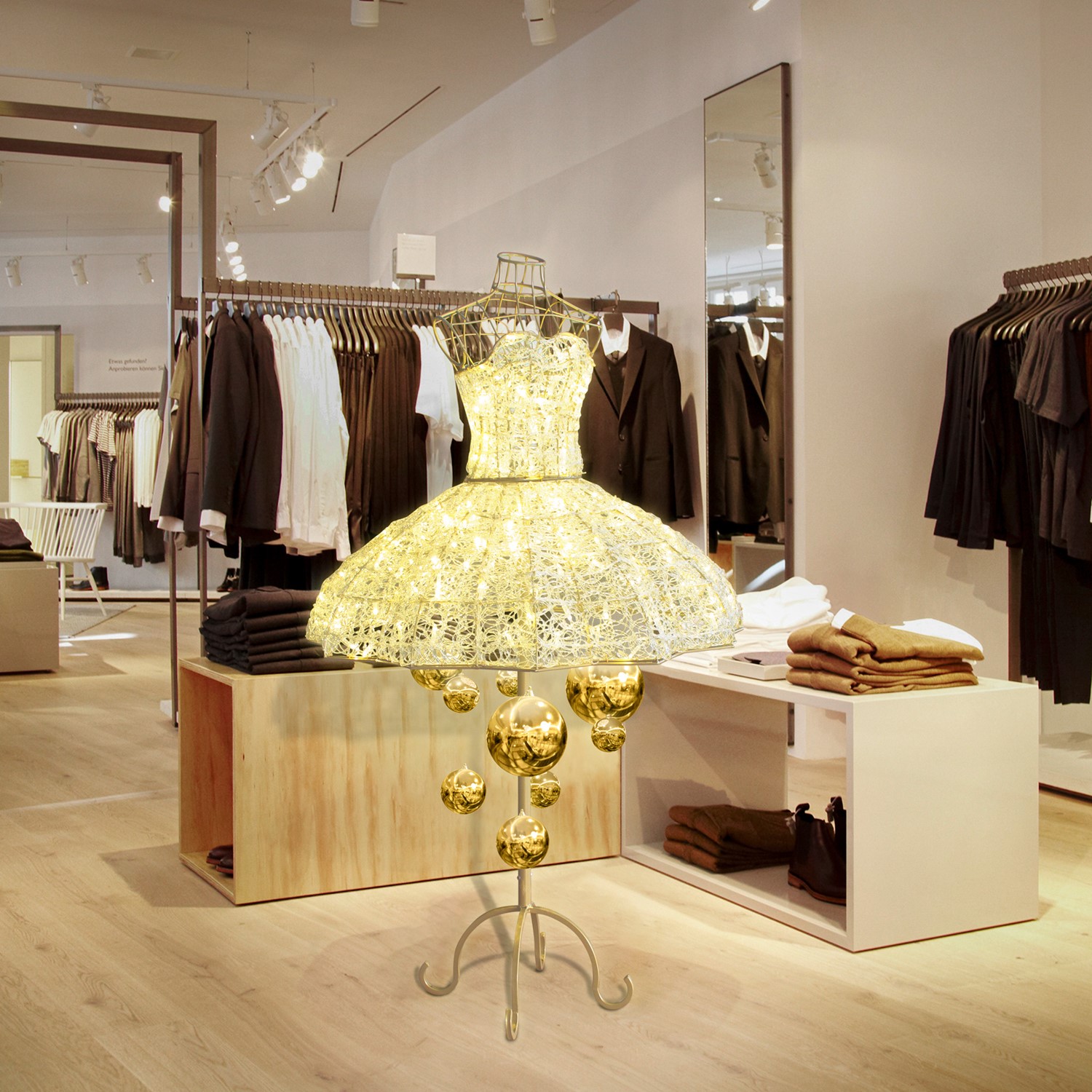 Hang Up Lights - Illuminated Coat Hangers | The Green Head, image size:1500x1500